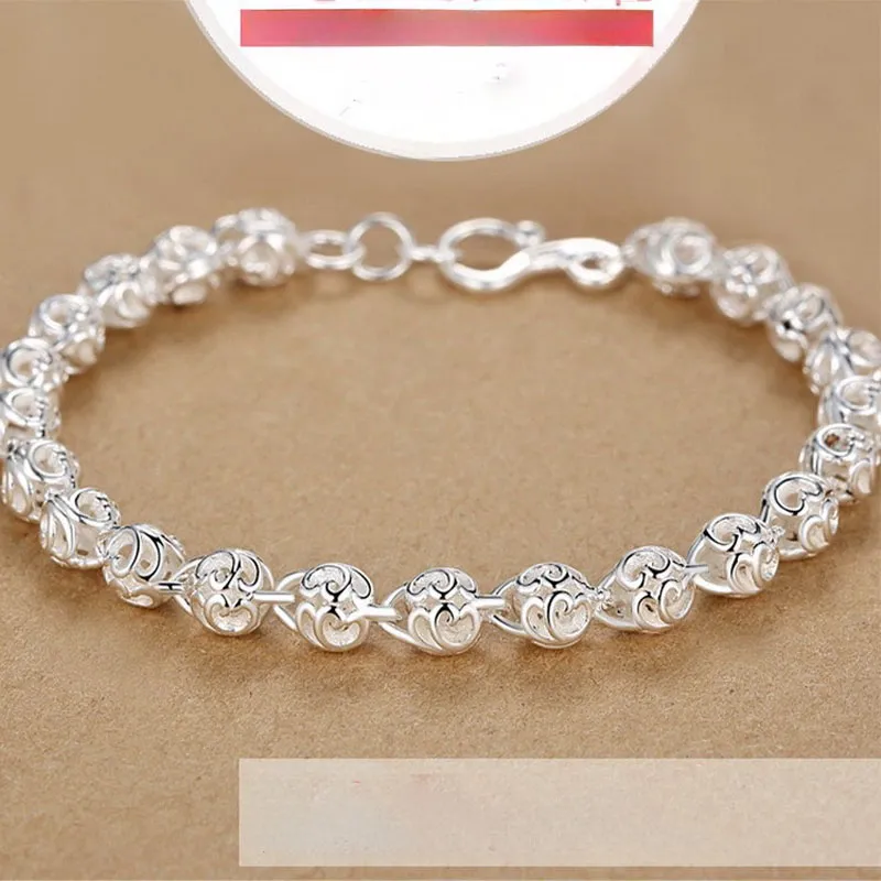 KOOGIS Silver 990 Bracelets Unisex-2