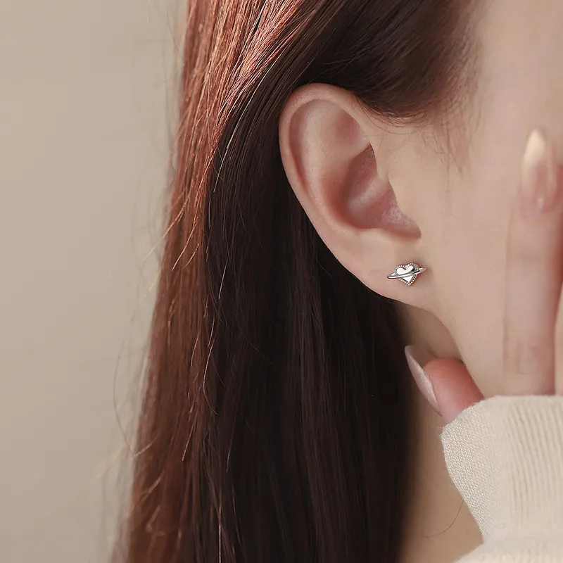 KOOGIS 999 Fine Silver Stud Earrings Women's-6