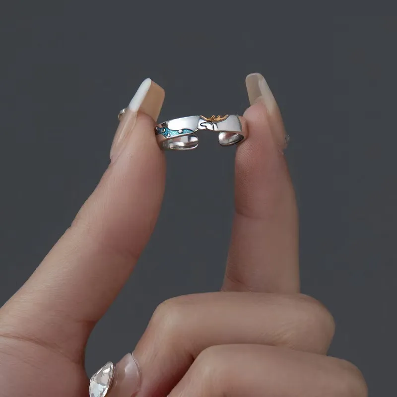 KOOGIS 925 Sterling Silver Rings Unisex-3