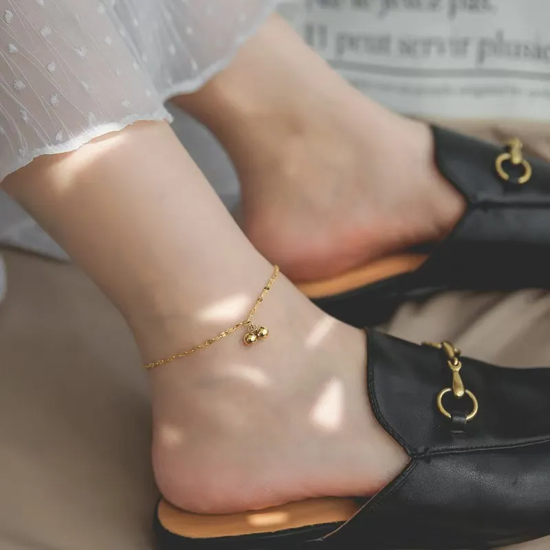 KOOGIS S925 Silver Anklets Women's-3