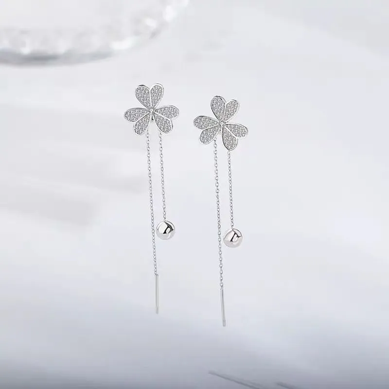 KOOGIS Sterling Silver Drop Earrings Women's-7
