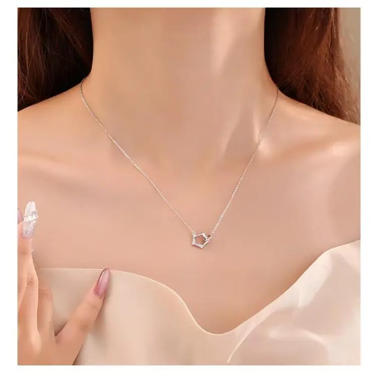KOOGIS 925 Sterling Silver Necklaces Women's-3