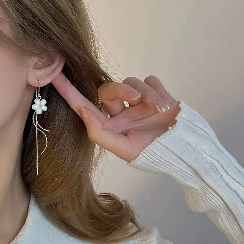 KOOGIS 925 Sterling Silver Drop Earrings Women's-3