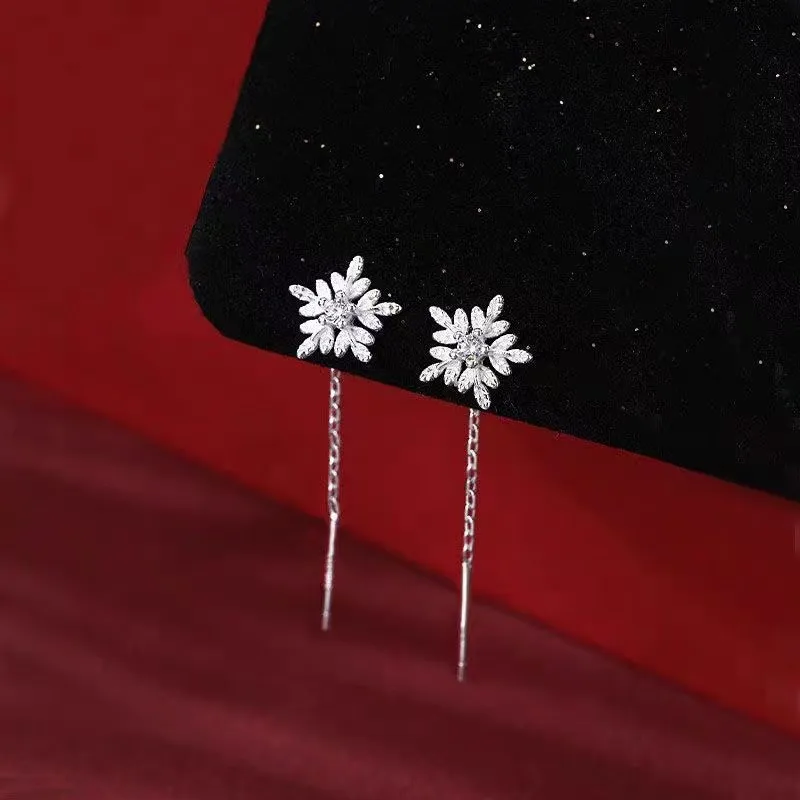 KOOGIS S925 Drop Earrings Women's-4