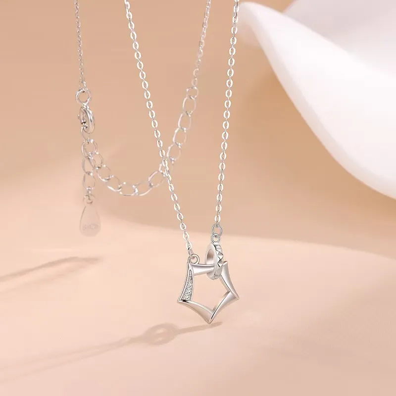 KOOGIS 925 Sterling Silver Necklaces Women's-1
