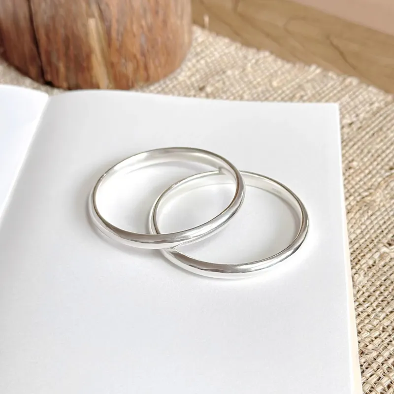 KOOGIS S999 Silver Sterling Silver Bracelets Women's-3