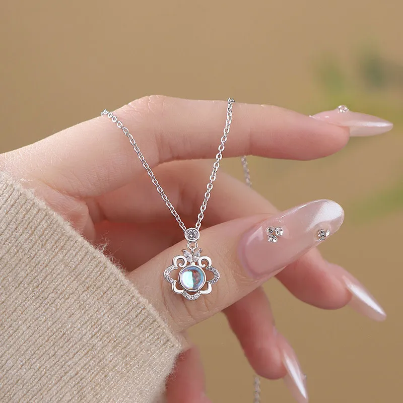 KOOGIS 999 Fine Silver Necklaces Women's-3