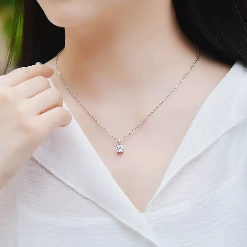 KOOGIS S925 Silver Necklaces Women's-4