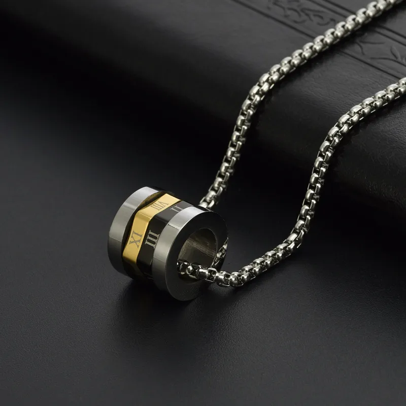 KOOGIS Titanium Steel Necklaces Men's-3