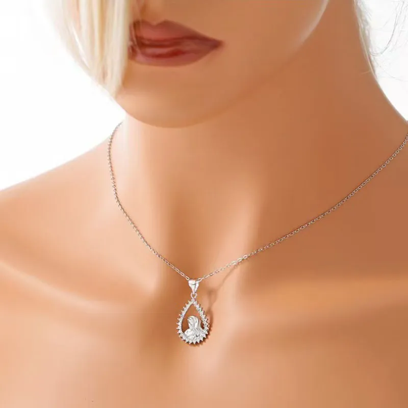 KOOGIS S925 Silver Necklaces Women's-3