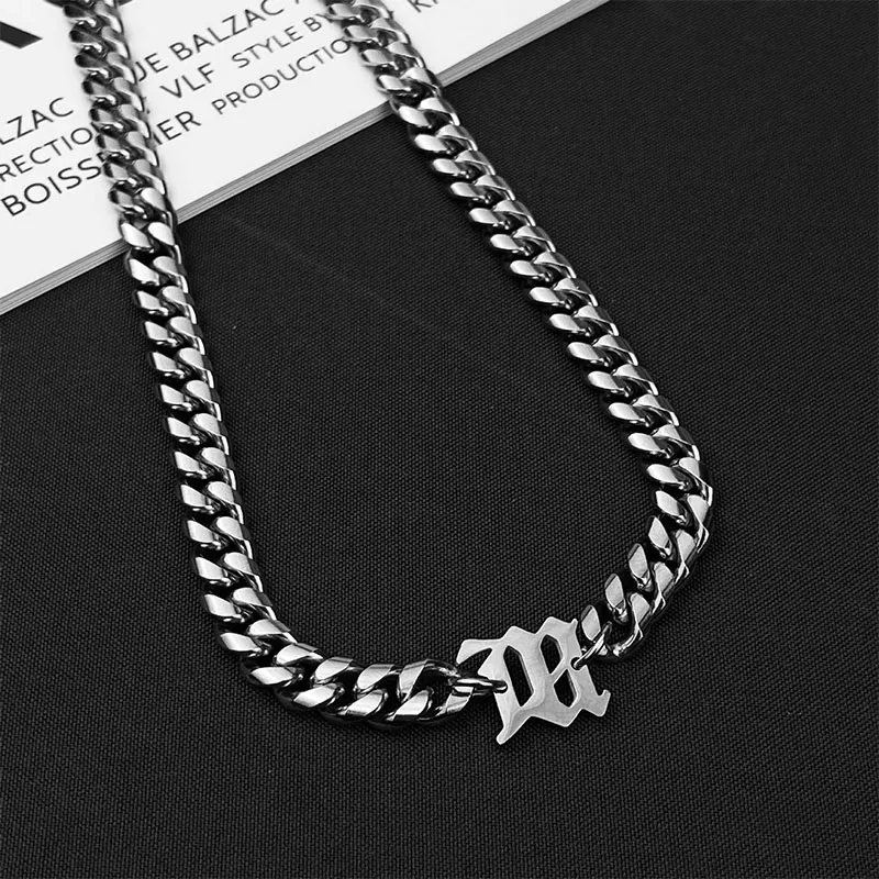 KOOGIS Titanium Steel Necklaces Unisex-3