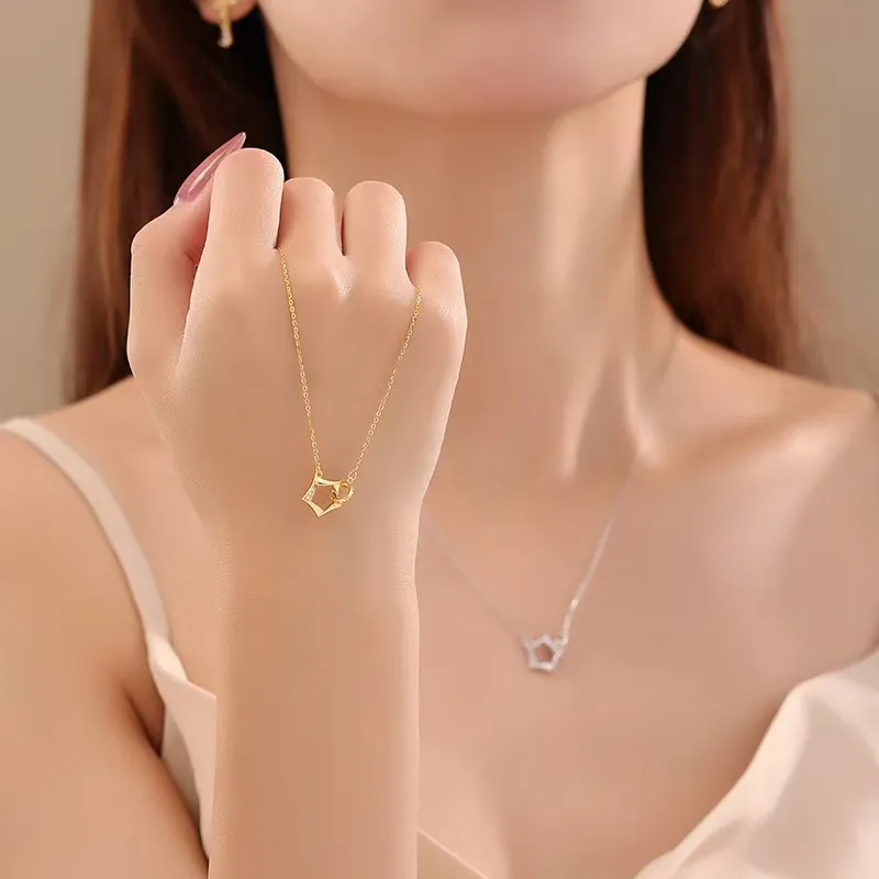 KOOGIS 925 Sterling Silver Necklaces Women's-6