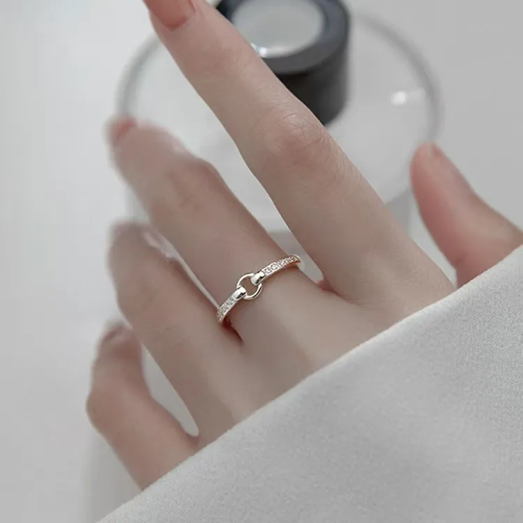 KOOGIS 925 Sterling Silver Rings Women's-8