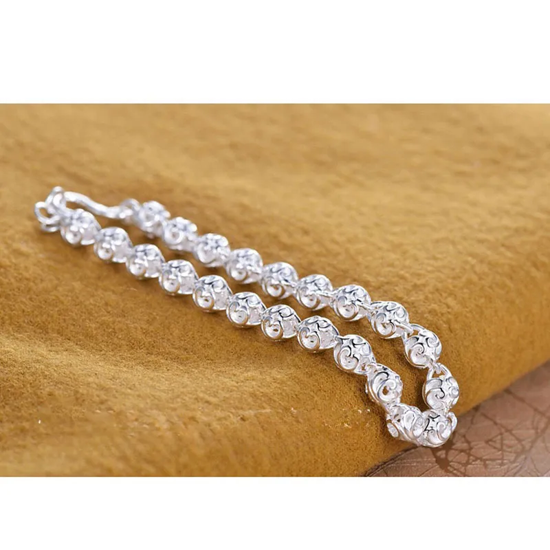 KOOGIS Silver 990 Bracelets Unisex-4