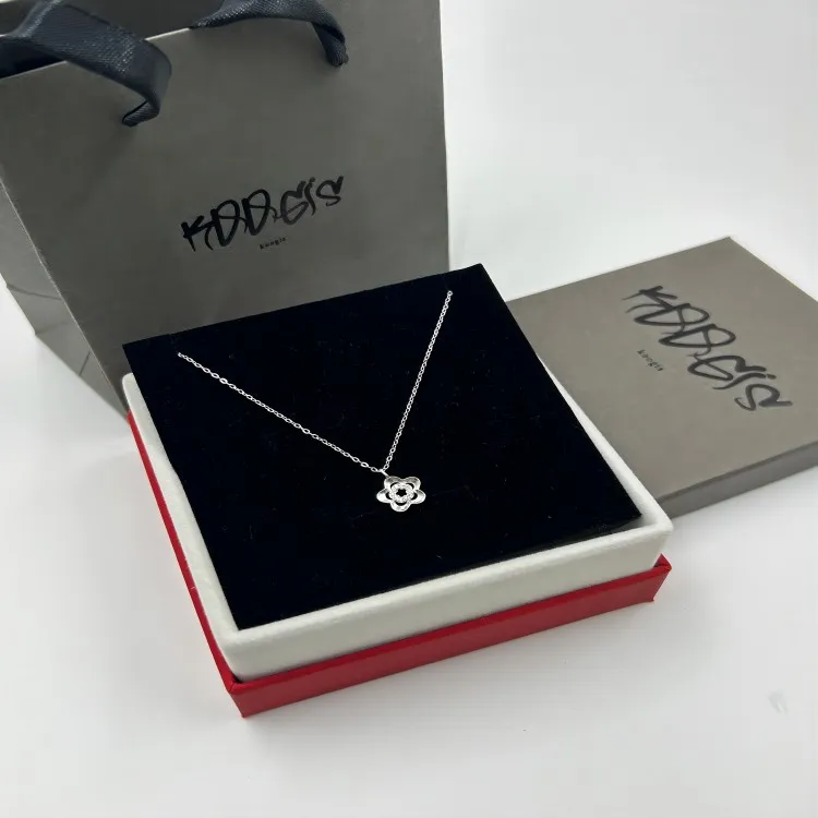 KOOGIS 999 Fine Silver Necklaces Women's-5