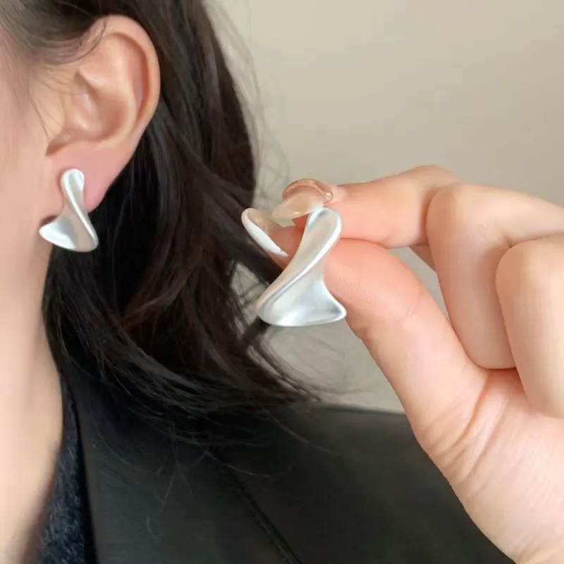KOOGIS Copper 925 Silver Earrings Women's-6