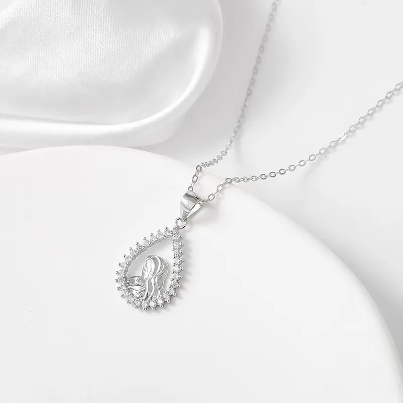 KOOGIS S925 Silver Necklaces Women's-5