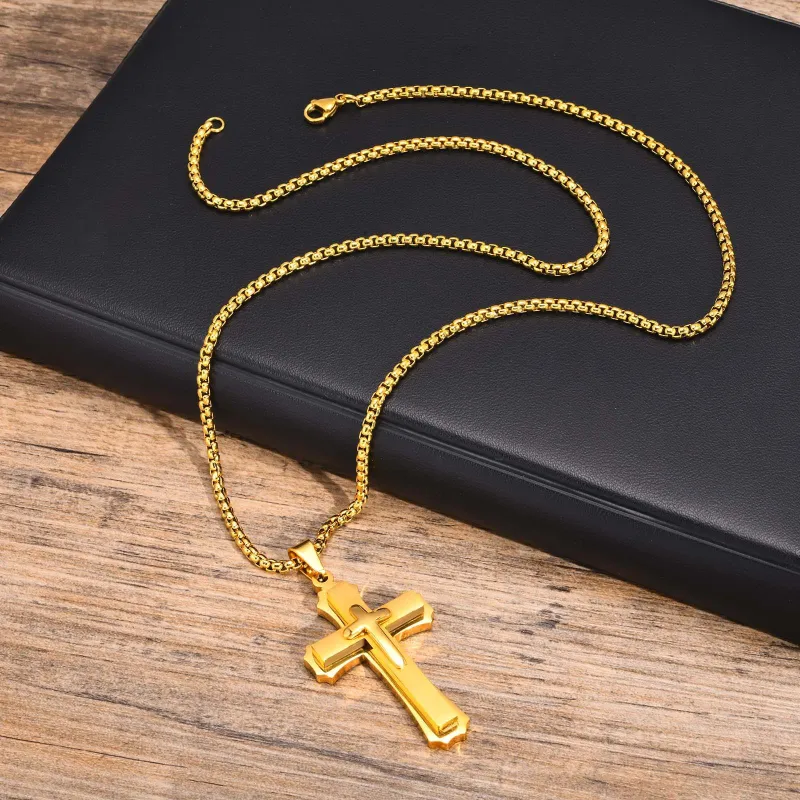 KOOGIS Titanium Steel Necklaces Unisex-5