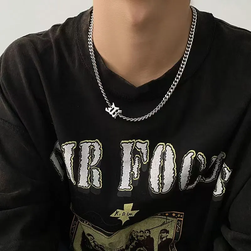 KOOGIS Titanium Steel Necklaces Unisex-7