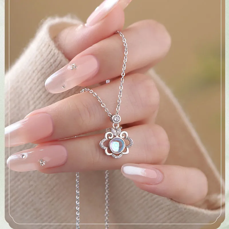 KOOGIS 999 Fine Silver Necklaces Women's-4