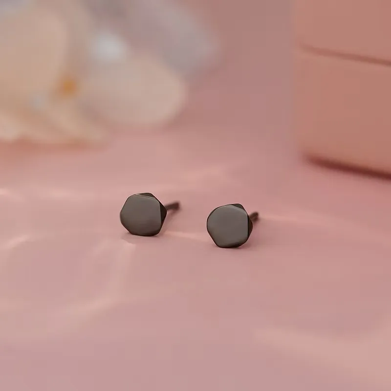 KOOGIS S999 Fine Silver Stud Earrings Women's-4