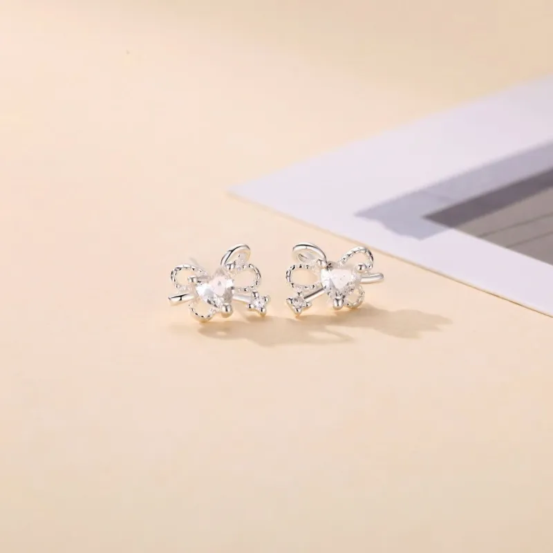 KOOGIS 999 Fine Silver Stud Earrings Women's-1