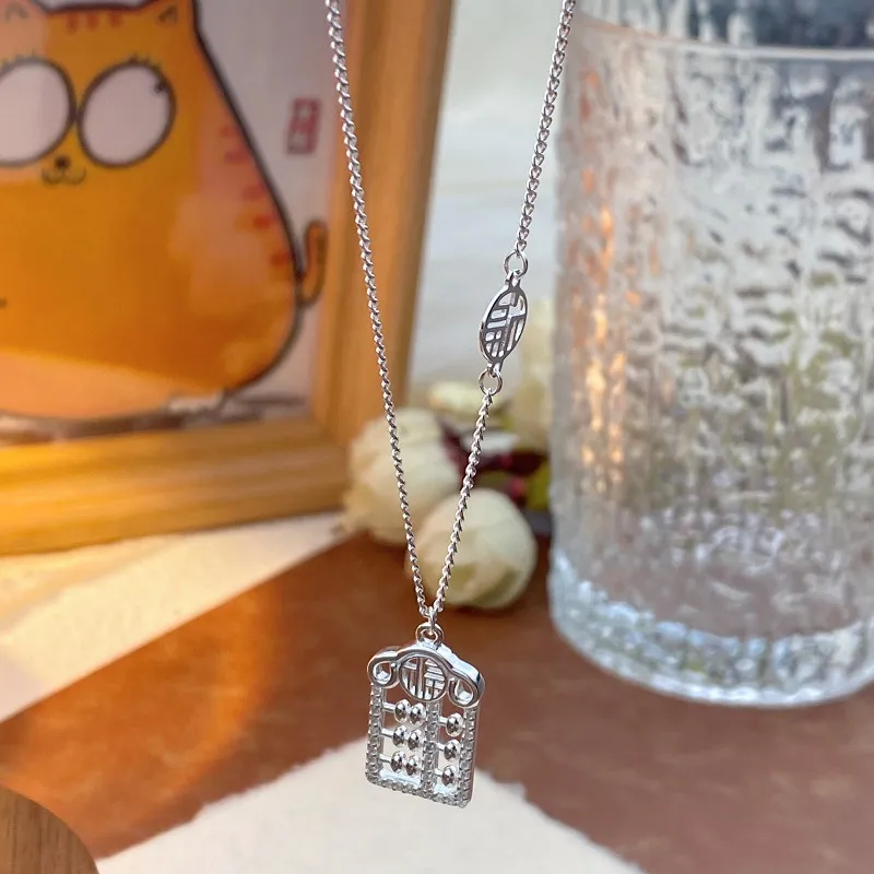 KOOGIS S999 Fine Silver Necklaces Women's-4