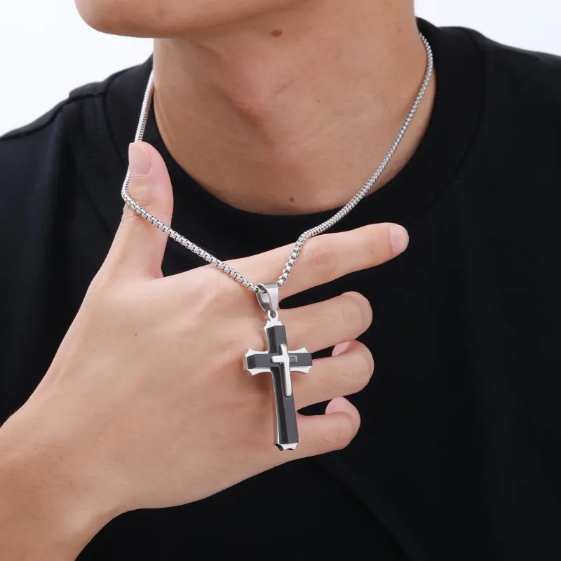 KOOGIS Titanium Steel Necklaces Unisex-13