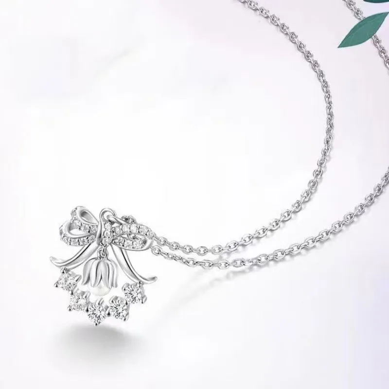 KOOGIS S925 Silver Necklaces Women's-4