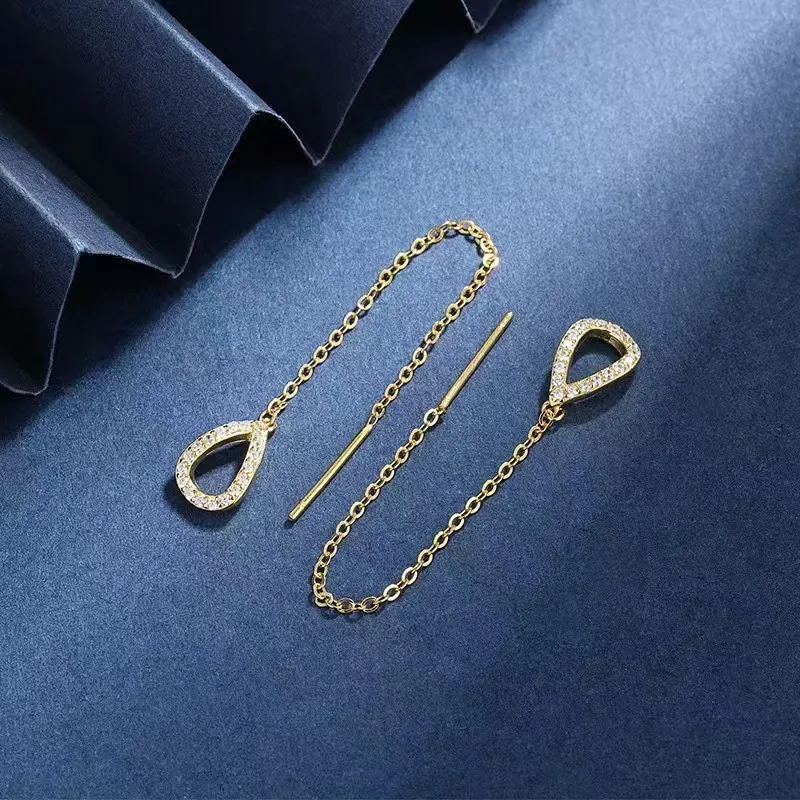 KOOGIS S925 Drop Earrings Women's-9