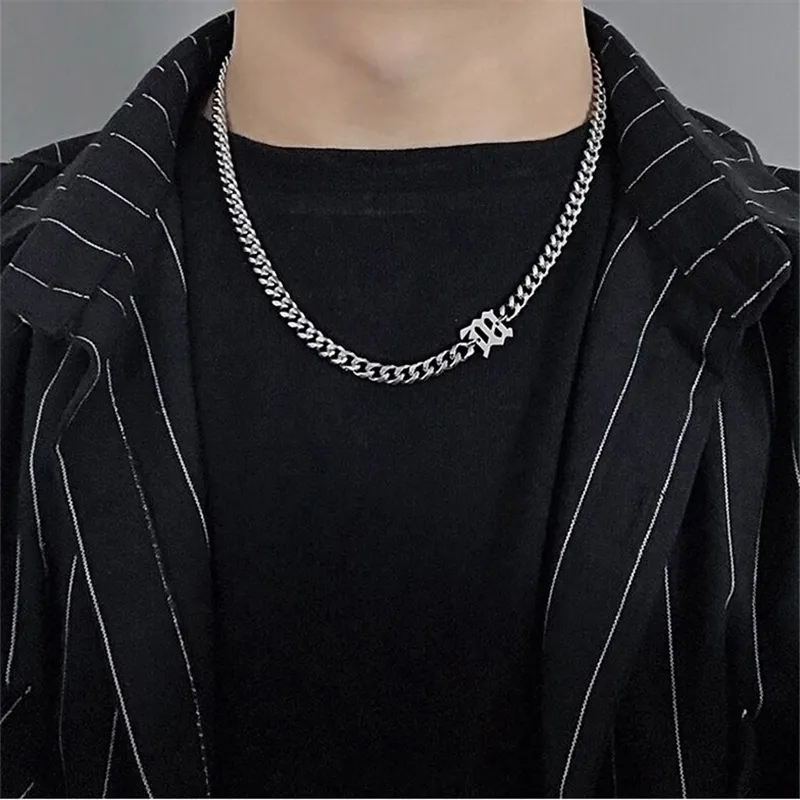 KOOGIS Titanium Steel Necklaces Unisex-4