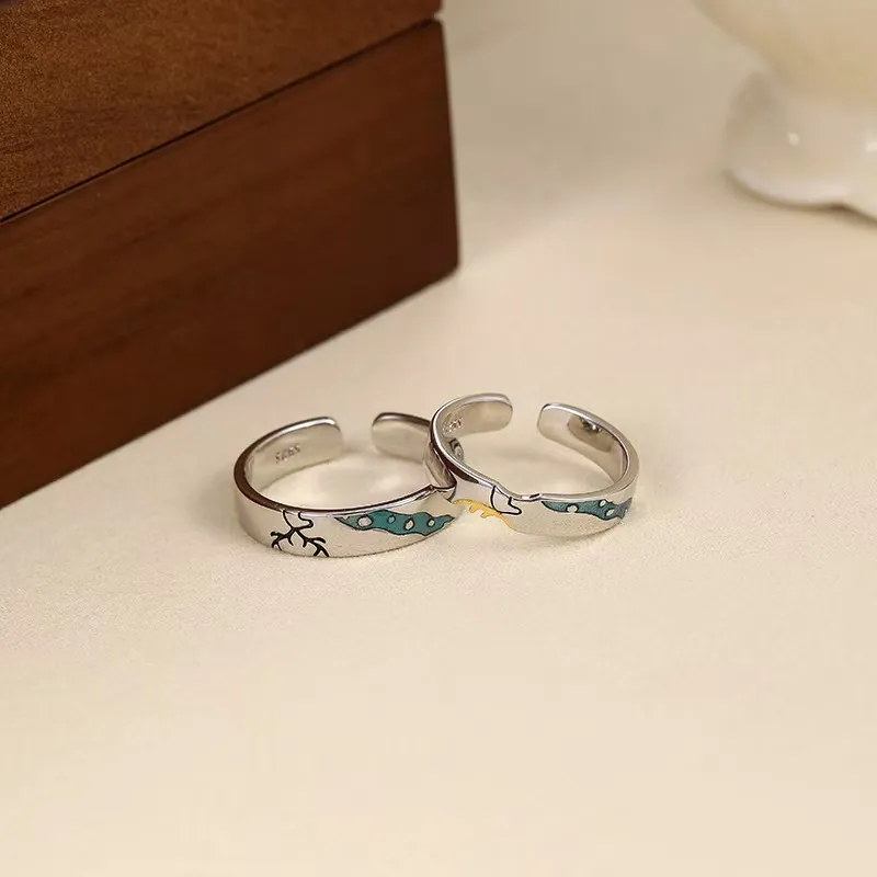 KOOGIS 925 Sterling Silver Rings Unisex-2