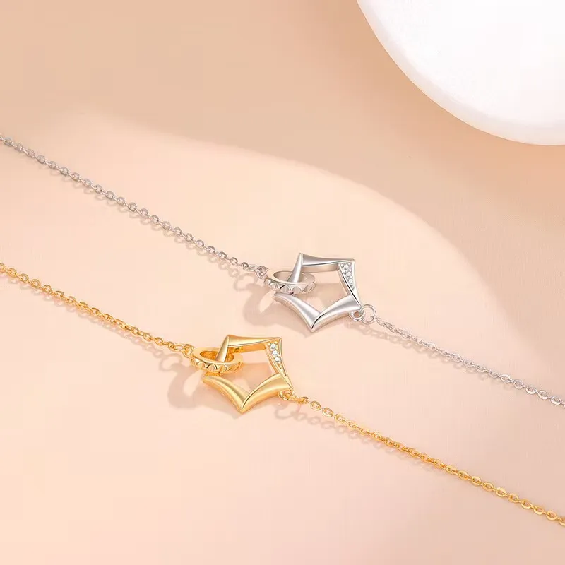 KOOGIS 925 Sterling Silver Necklaces Women's-2