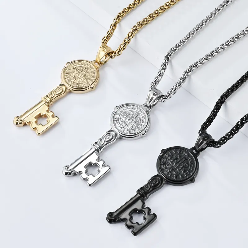 KOOGIS Titanium Steel Necklaces Unisex-7