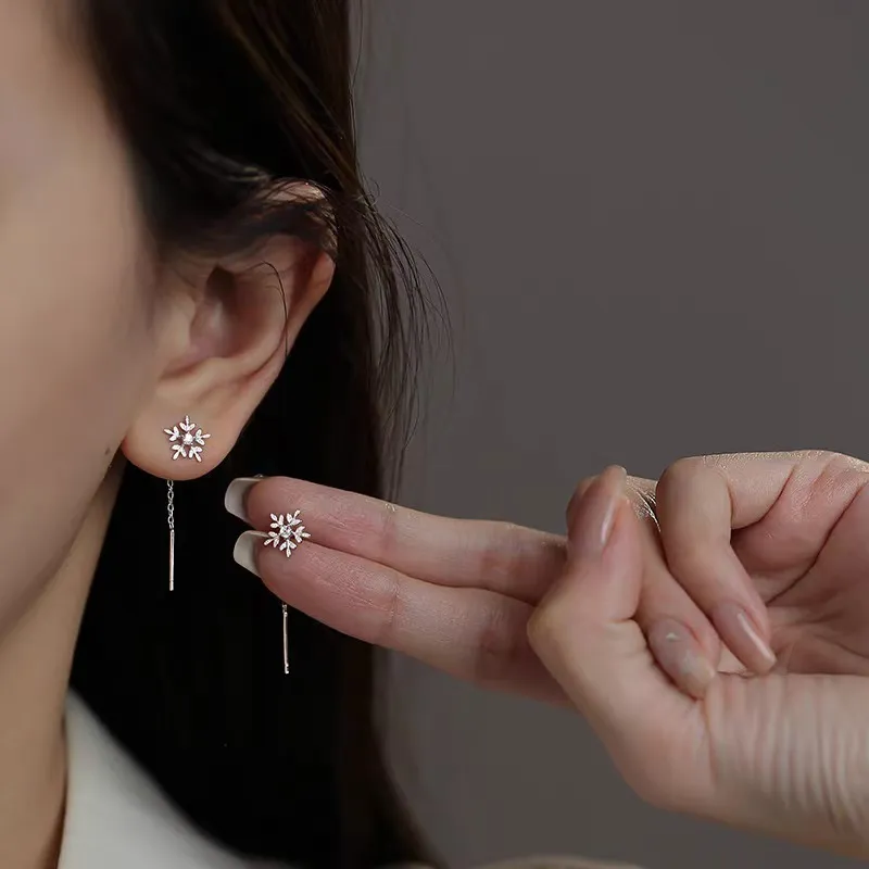 KOOGIS S925 Drop Earrings Women's-2