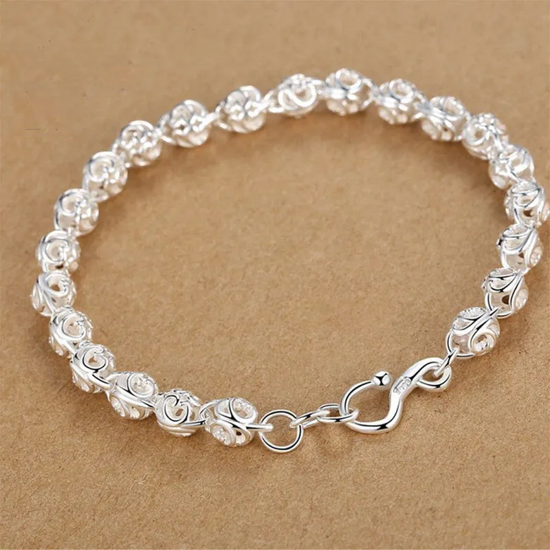 KOOGIS Silver 990 Bracelets Unisex-3