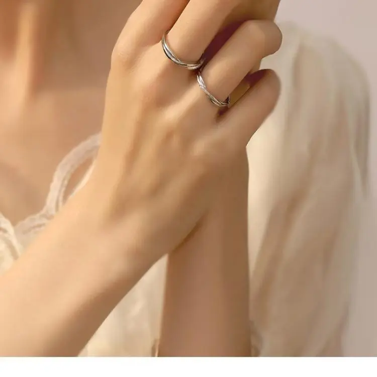 KOOGIS 925 Sterling Silver Rings Unisex-4