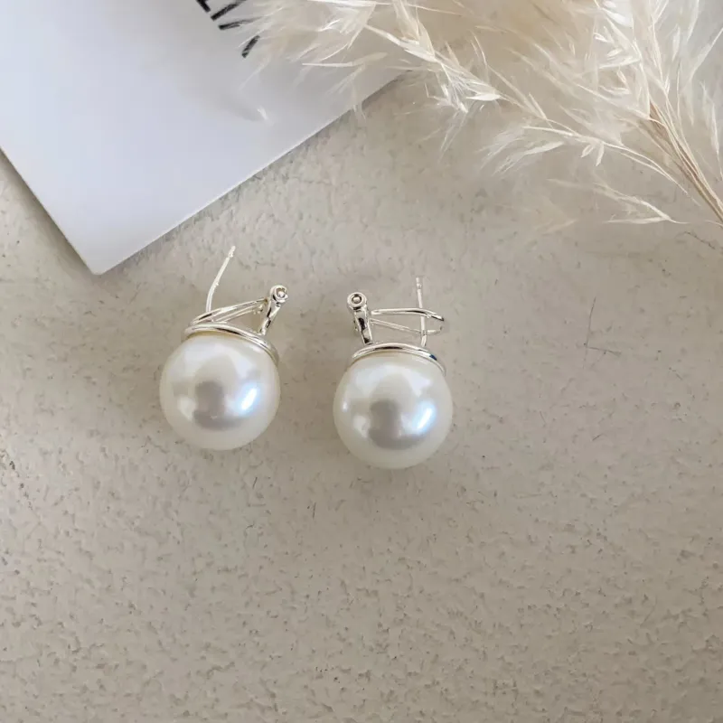KOOGIS 925 Sterling Silver Stud Earrings Women's-1