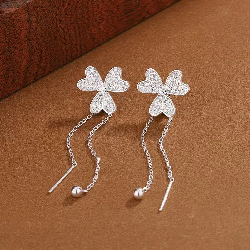 KOOGIS Sterling Silver Drop Earrings Women's-2