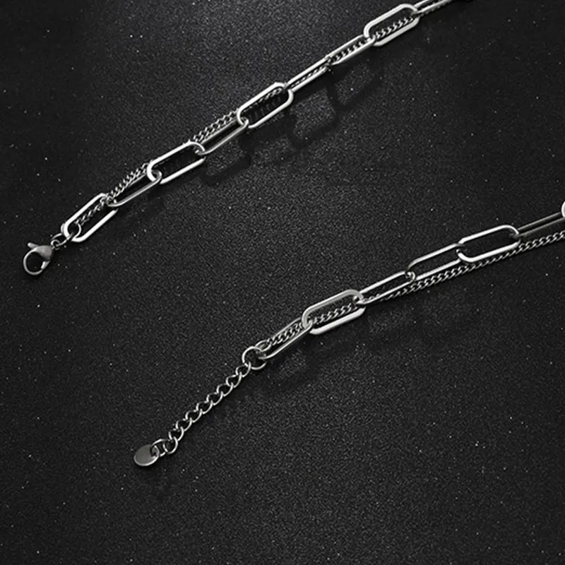 KOOGIS Titanium Steel Necklaces Women's-3