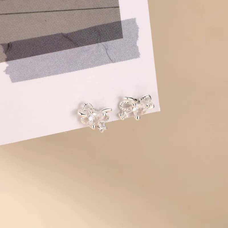 KOOGIS 999 Fine Silver Stud Earrings Women's-5