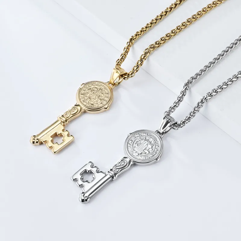 KOOGIS Titanium Steel Necklaces Unisex-4