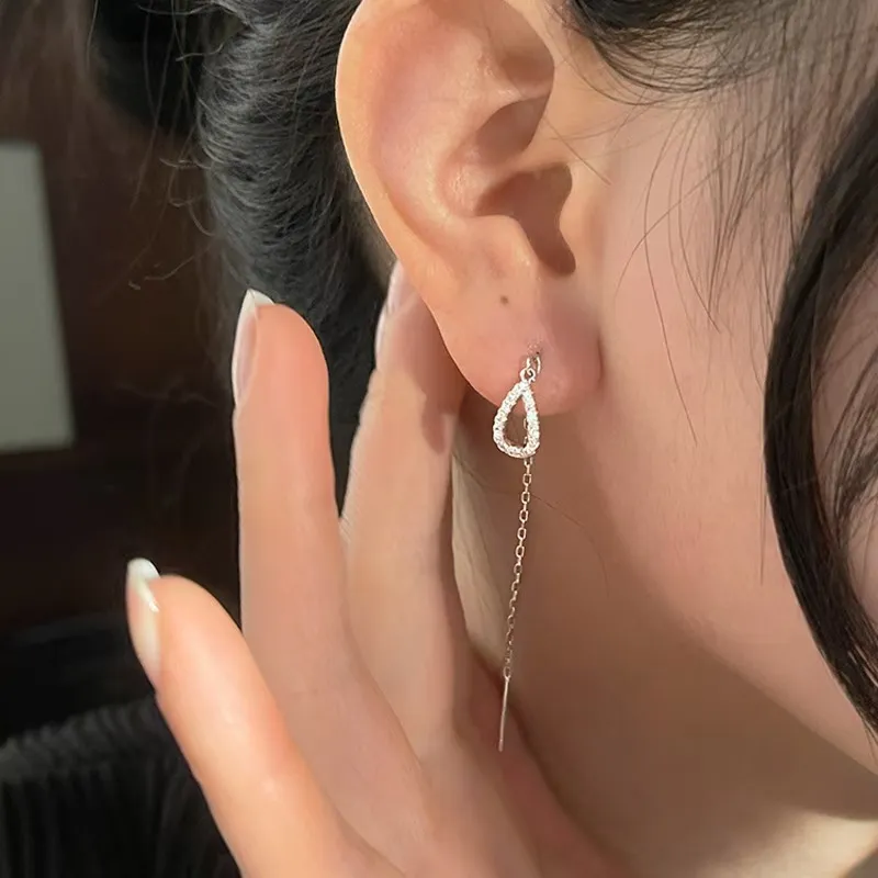 KOOGIS S925 Drop Earrings Women's-4