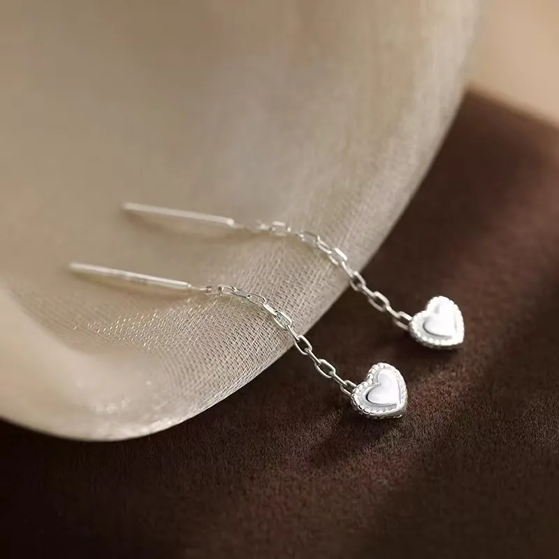 KOOGIS 999 Fine Silver Drop Earrings Women's-5