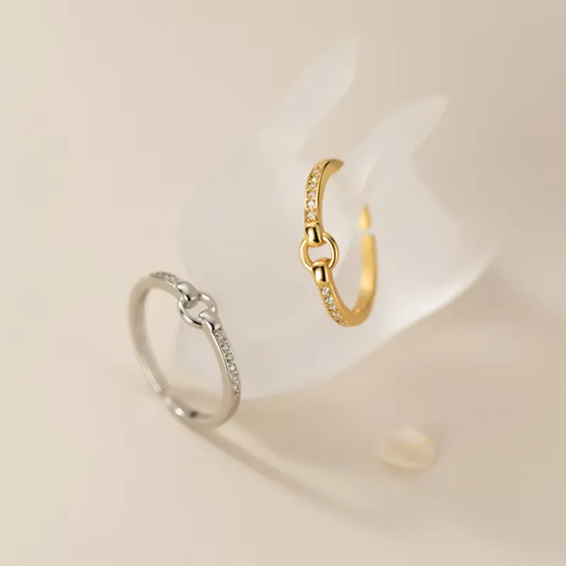 KOOGIS 925 Sterling Silver Rings Women's-9