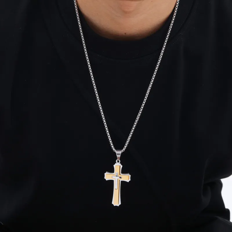 KOOGIS Titanium Steel Necklaces Unisex-9