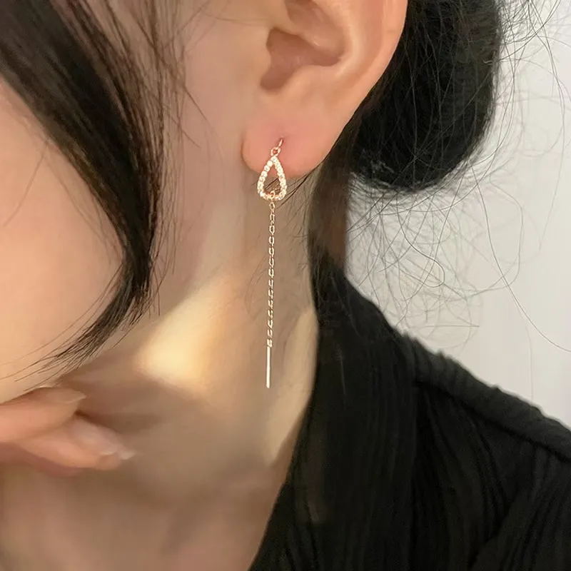 KOOGIS S925 Drop Earrings Women's-2