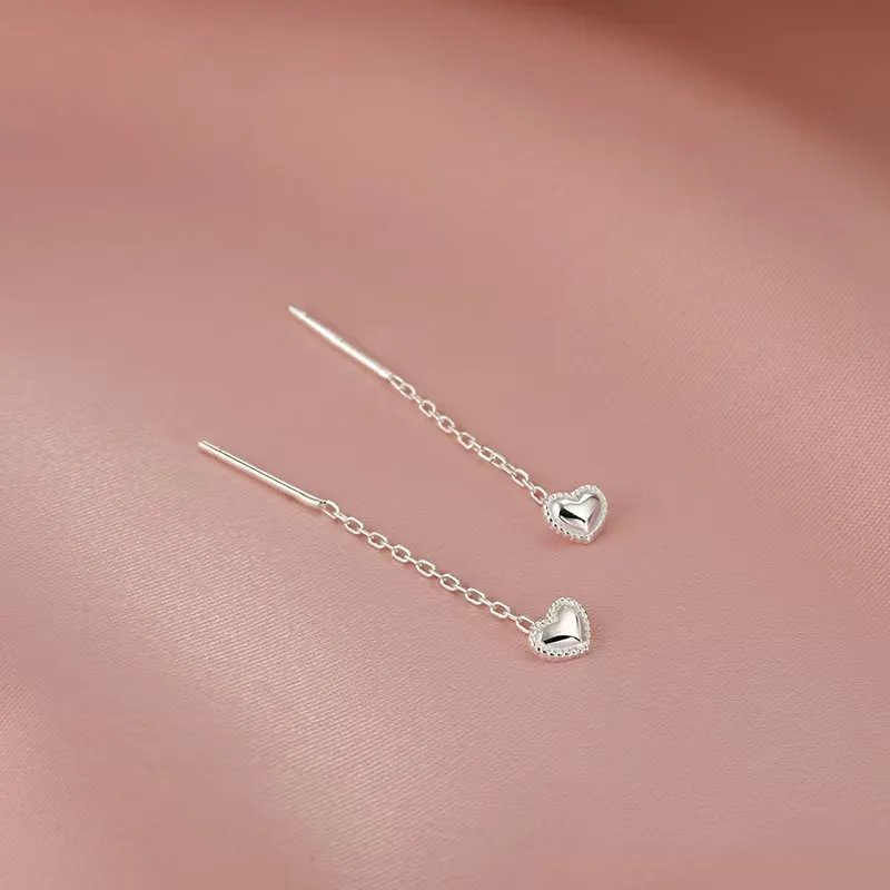 KOOGIS 999 Fine Silver Drop Earrings Women's-1