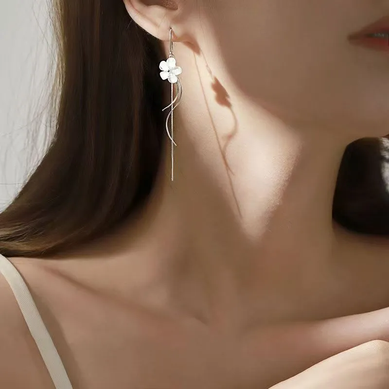 KOOGIS 925 Sterling Silver Drop Earrings Women's-2