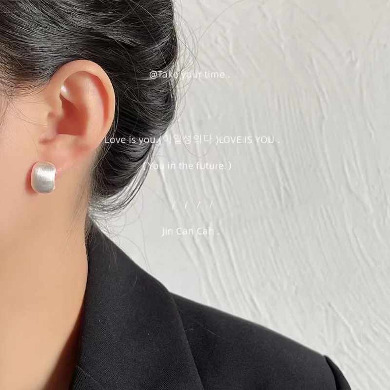KOOGIS Titanium Steel Clip On Earrings Women's-1